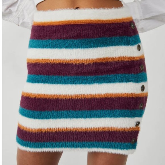 Free People Dresses & Skirts - Free People Ciara Sweater Mini Skirt (NWT)